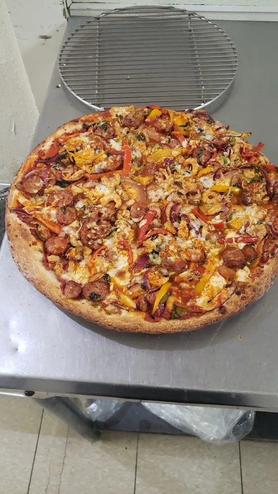 Cajun Very Rare Secret Pizza We'Ve Only Made It Once